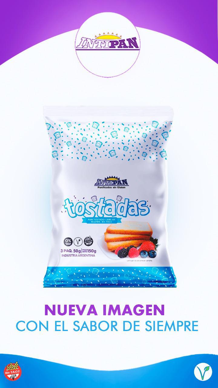 Tostadas Clásicas Sin Gluten INTIPAN